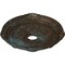 Ekena Millwork Heaton Ceiling Medallion (Canopies up to 6 1/2"), 27 1/2"OD x 3 7/8"ID x 2 1/4"P, Bronze Blue Patina CM27HEBBS - alternate 3